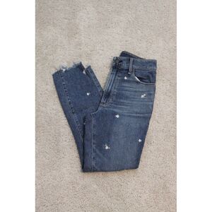 Abercrombie & Fitch Simone High Rise Ankle Womens Denim Blue Jeans Size 0 / 25
